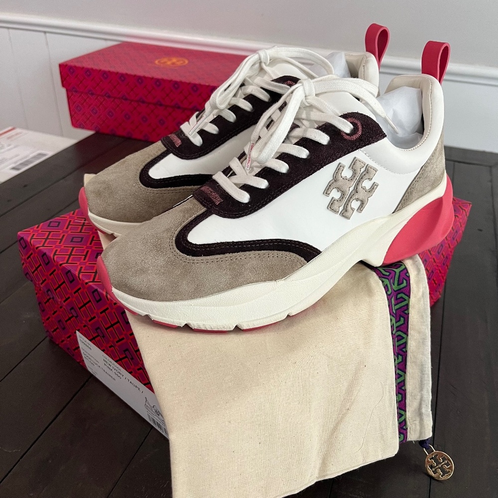 TORY BURCH Good Luck Trainer Sneakers